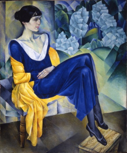 Nathan Alt’man, Ritratto di Anna Achmatova, olio su tela, 1915
