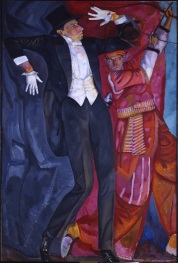 Boris Grigor’ev, Ritratto di Vsevolod Mejerchol’d, olio su tela, 1916